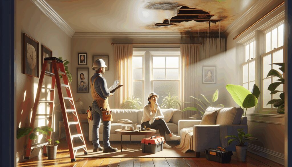 Roof repair water damage solutions